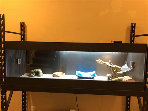 pvc reptile enclosure 6x2x2